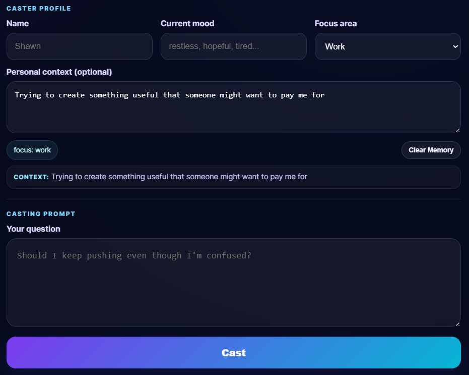 Eidomancer App Preview